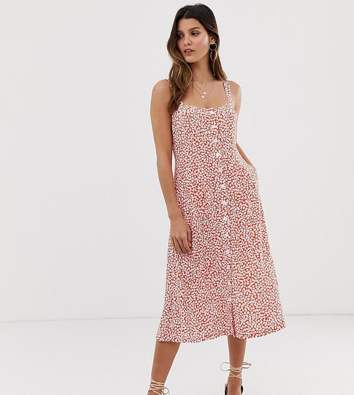 Capulet Sunny Midi Dress With Button Front