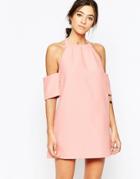 C/meo Collective Perfect Lie Dress In Pink - Pink