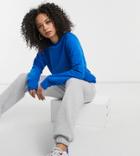 Noisy May Tall Sweatshirt In Bright Blue-blues