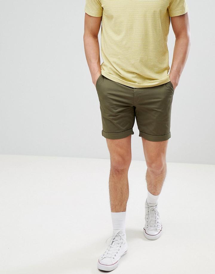 Selected Homme Chino Short - Green
