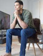 Esprit Slim Fit Jeans In Dark Blue-blues