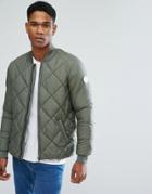 Jack & Jones Originals Quilted Jacket - Green
