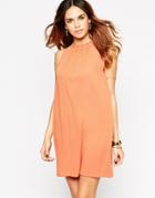 Asos Swing Sundress With Eyelet Details - Cream $19.00