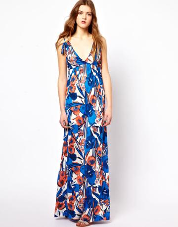 French Connection Tahiti Floral Maxi Dress