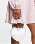 Ever New Bridal Heart Grab Bag In Ivory-white