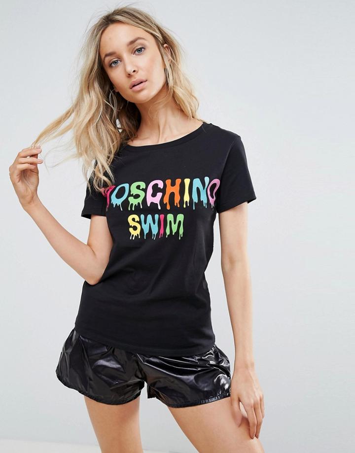 Moschino Beach T-shirt - Black