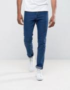 Only & Sons Slim Jeans With Stretch - Blue