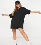 Puma Repeat Cat Logo T-shirt Dress In Black- Exclusive To Asos