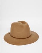 Brixton Wesley Fedora - Brown