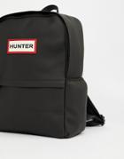Hunter Original Rubberised Backpack In Black
