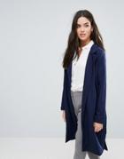 Y.a.s Anna Classic Trench Coat - Navy