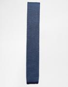 Ted Baker Knitted Tie - Blue