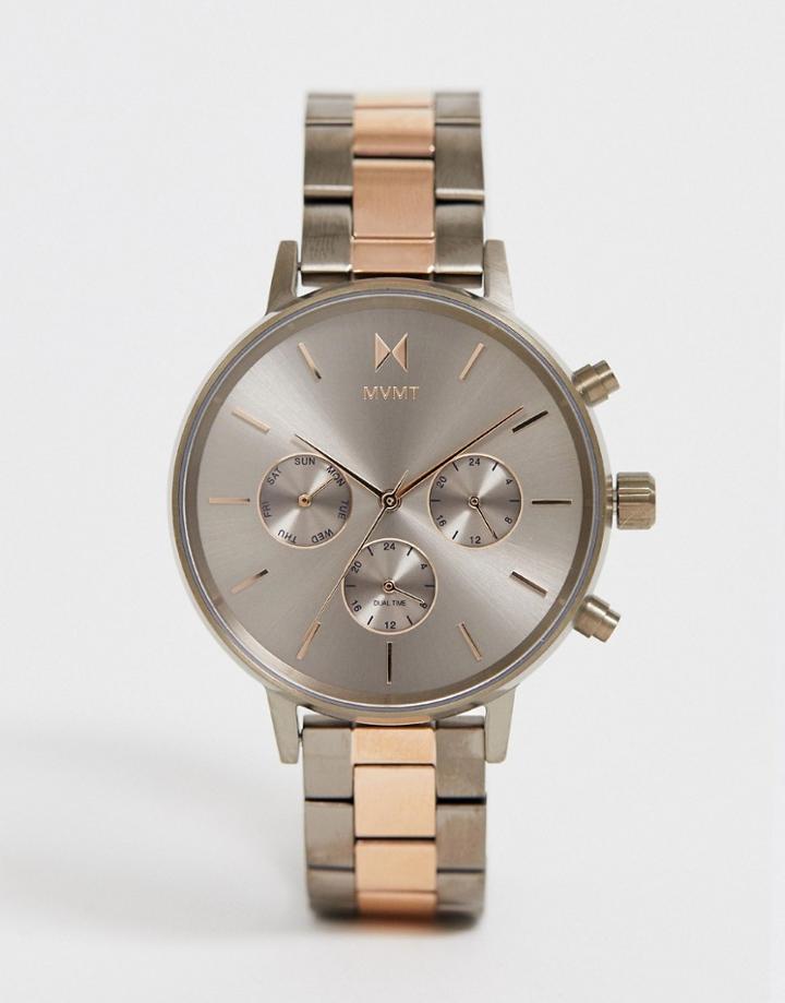 Mvmt Nova Bracelet Watch In Mixed Metal - Gold
