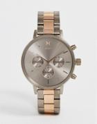 Mvmt Nova Bracelet Watch In Mixed Metal - Gold