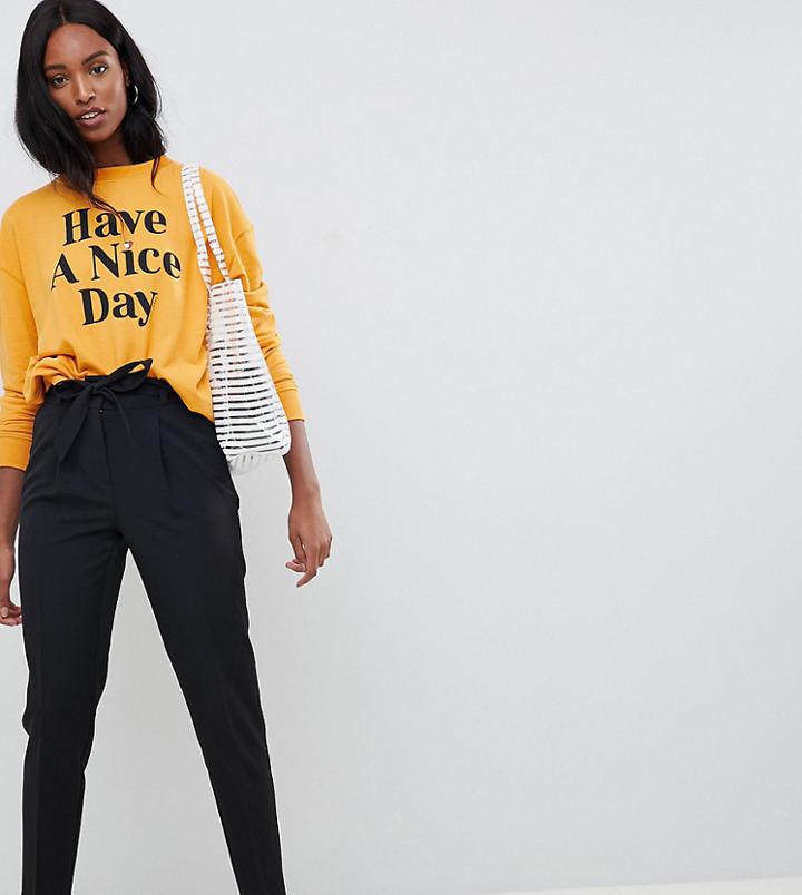 New Look Tall Pants In Black