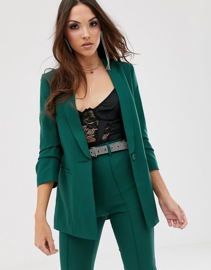 Asos Design Mix & Match Suit Blazer - Green