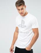 New Look T-shirt With Playstation Print In White - White