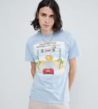 Dream But Do Not Sleep Racing Print T-shirt - Blue