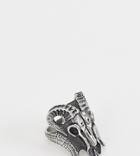 Reclaimed Vintage Inspired Chunky Stainless Steel Ring With Rams Head Exclusive At Asos - Silver