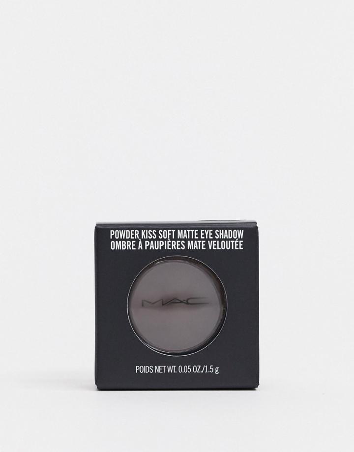 Mac Powder Kiss Eyeshadow - Give A Glam-brown