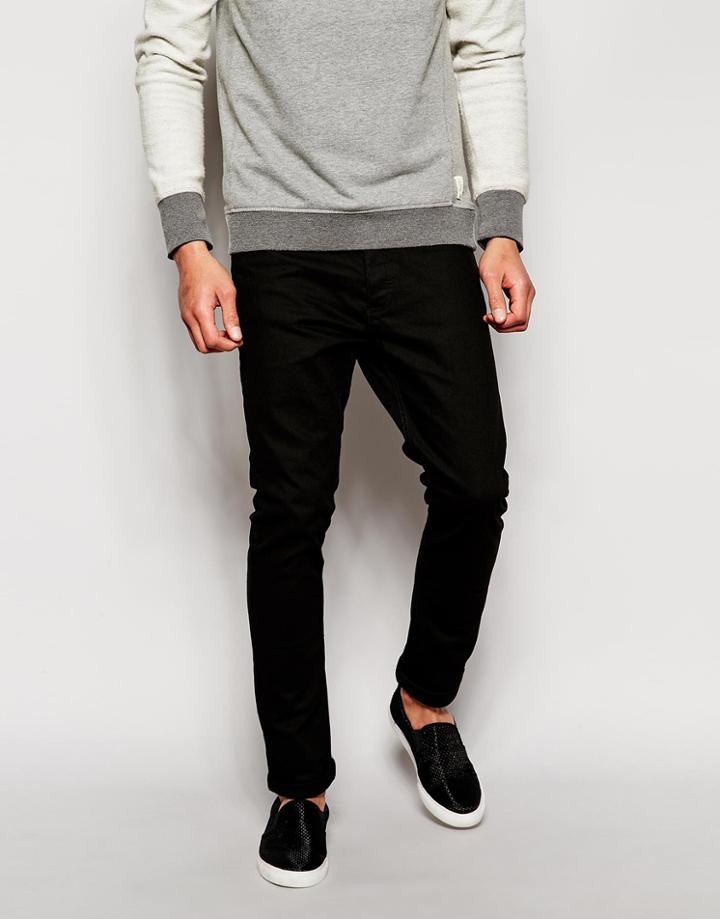 Brave Soul Skinny Jeans - Black