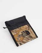 The North Face Bozer Iii Neck Pouch In Camo-green
