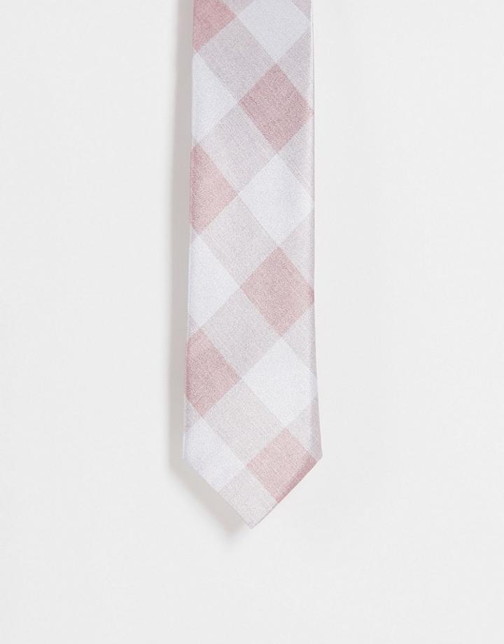 Bolongaro Trevor Tie In Stone Check-neutral