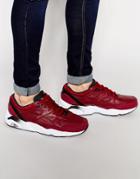 Puma R698 Leather Sneakers - Red
