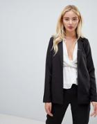 Fashion Union Blazer Two-piece - Black