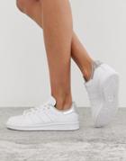 Adidas Originals White & Silver Stan Smith Sneakers - White