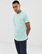 Lacoste Logo Crew Neck T-shirt In Light Green