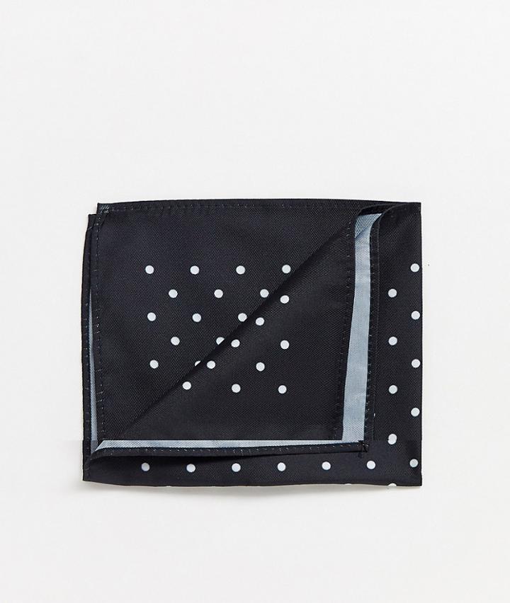 Asos Design Polka Dot Pocket Square-multi