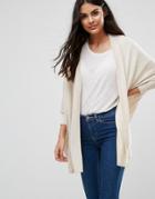 Jdy Alba Supersoft Knit Cardigan - Beige