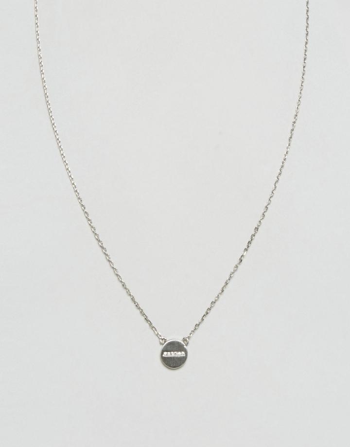 Pieces Daisee Necklace - Silver