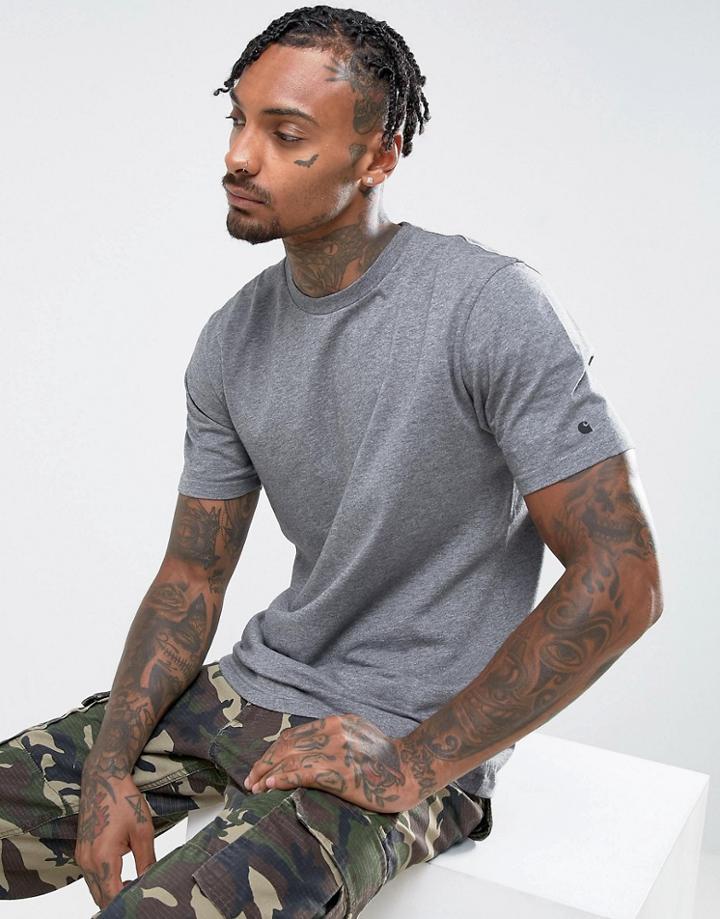 Carhartt Wip Base Regular Fit T-shirt - Gray