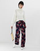 B.young Palm Print Pants - Multi