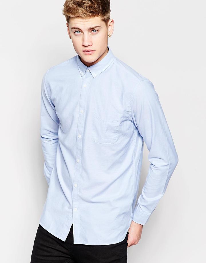 Jack & Jones Premium Oxford Shirt - Light Blue