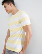 Only & Sons Stripe T-shirt - Yellow