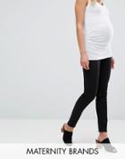 New Look Maternity Over Bump Skinny Jeans - Blue