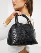 Claudia Canova Mini Bugatti Grab Bag In Black