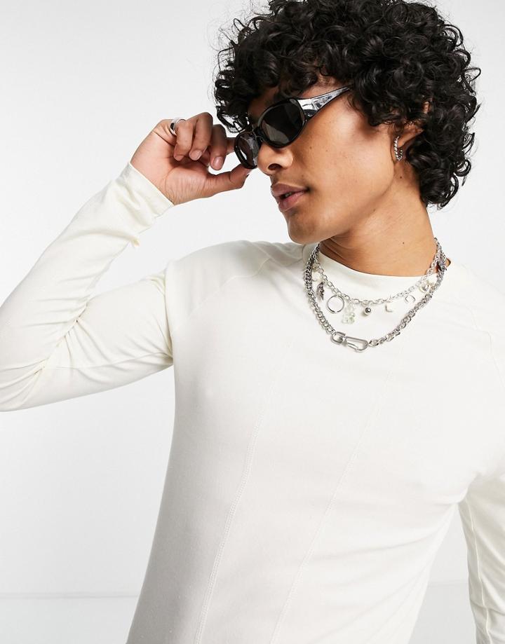 Asos Design Y2k Runner Sunglasses In Black With Black Lens