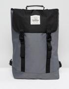 Artsac Workshop Double Clip Backpack In Gray - Gray