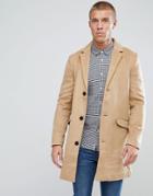 Another Influence Overcoat Jacket - Tan