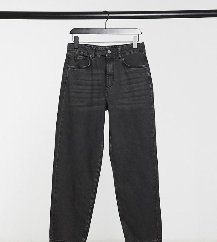 Reclaimed Vintage Inspired The 90s Classic Straight Leg Jeans In Washed Black
