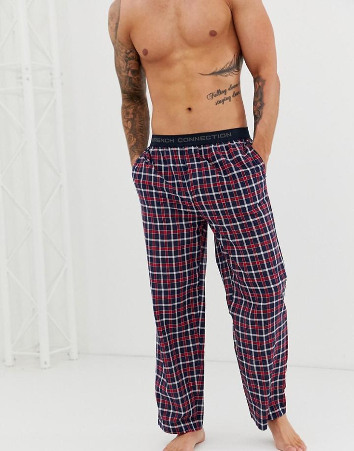 French Connection Woven Logo Waistband Lounge Pant-multi