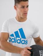 Adidas Performance Badge Of Sport Classic T-shirt In White - White