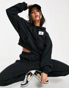 Nike Jordan Essentials Fleece Hoodie In Black