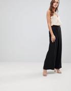 Finders Keepers Carry On Wide Leg Pants - Black
