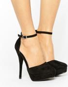 Truffle Collection Platform Shoe - Black