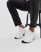 Jack & Jones Mesh Sneaker With Soft Upper In White - White